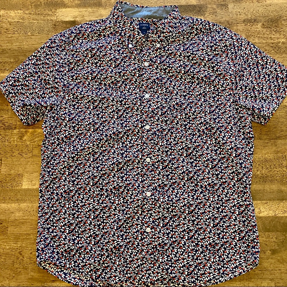 J. Crew Factory Short Sleeve Button Down